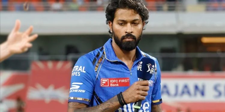 हार्दिक पाण्डेयलाई १२ लाख जरीवाना