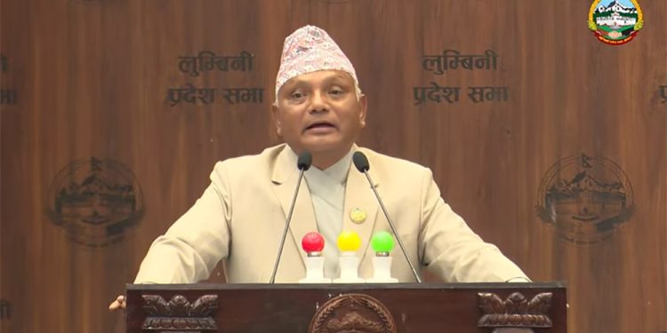 लुम्बिनीका मुख्यमन्त्री महराले पाए विश्वासको मत