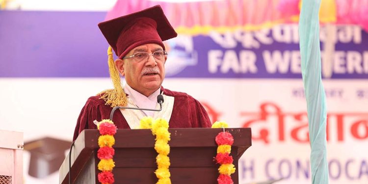 विश्वविद्यालयबाट निस्किँदा विद्यार्थीहरू सक्षम र चरित्रवान भएर निस्किनुपर्छ- प्रधानमन्त्री