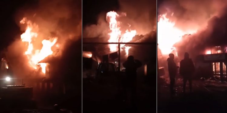 बिहे घरमा आगलागी हुँदा लाखौंको क्षति