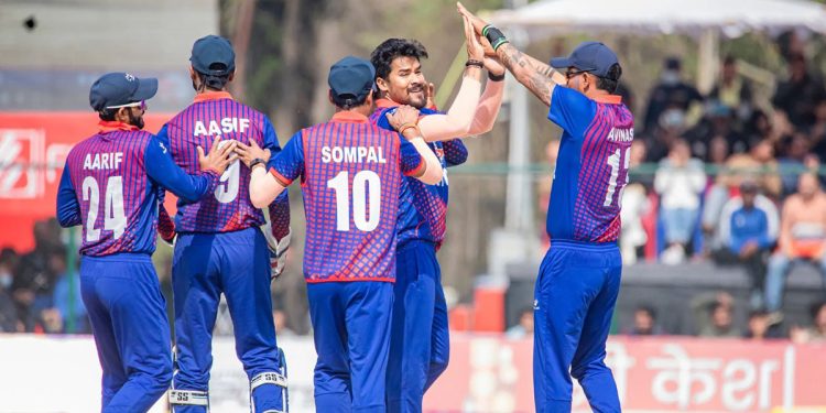 नेपालको लगातार दोस्रो जित, बरोडालाई २७ रनले गर्यो पराजित