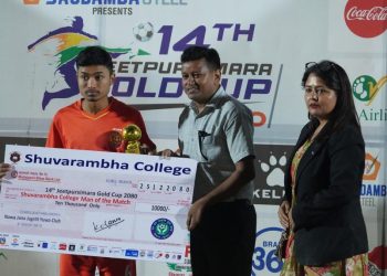 साविक विजेता चर्च व्वाइज युनाईटेड क्लब लाई पराजित गर्दै सिराहा सेमिफाइनलमा
