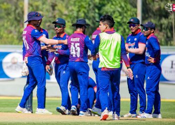 गुजरातलाई १८ रनले पराजित गर्दै नेपालले जित्यो एसएमएस फ्रेन्डसिप कपको उपाधि