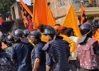 विराटनगरस्थित रानी क्षेत्रमा दुई समूहबीच झडप