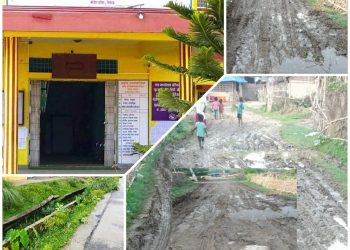 फाट्टफुट्ट वर्षामै लहानका कतिपय सडक अवरुद्ध, जनप्रतिनिधिको मिशन भिजन व्यर्थ