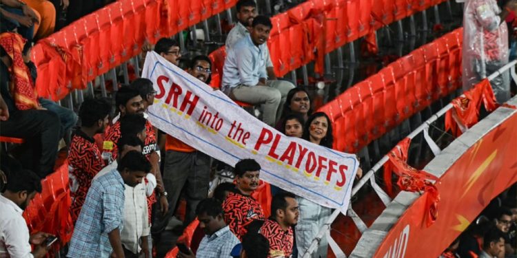 सनराइजर्स हैदरावाद आइपिएलको प्लेअफमा