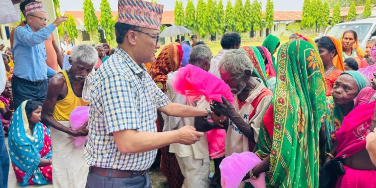 सिरहा : एउटा झुलले दिएको खुसी