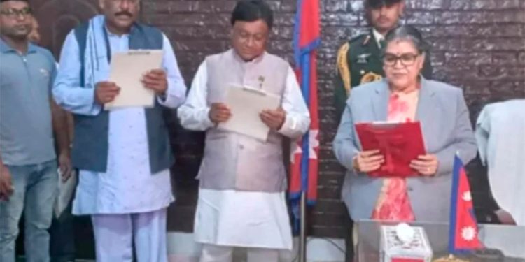मधेश प्रदेशको मन्त्रिपरिषद् विस्तार