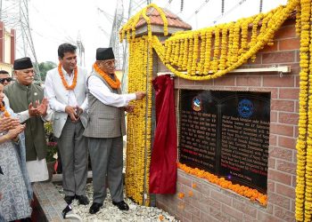 प्रधानमन्त्रीद्वारा ४०० केभीको तेस्रो ठूलो हेटौंडा सबस्टेसन उद्घाटन
