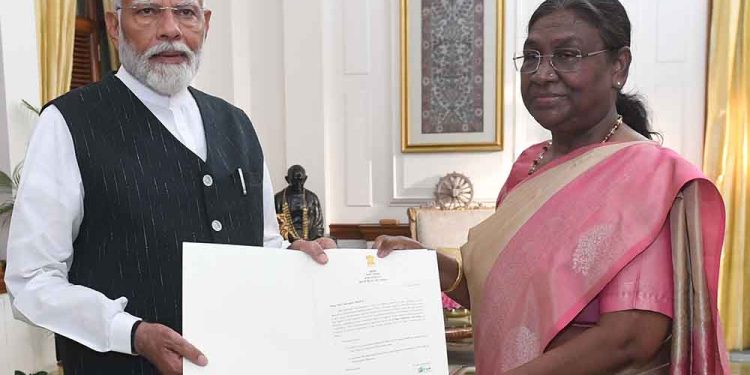 नरेन्द्र मोदी तेस्रो पटक भारतको प्रधानमन्त्री नियुक्त