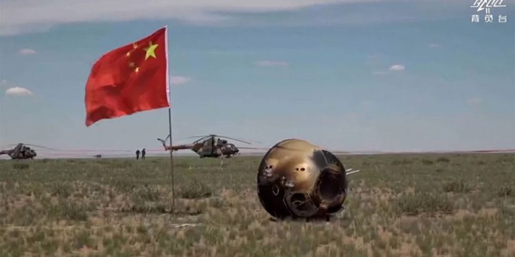 चन्द्रमा मिशनमा चीनलाई ठुलो सफलता, दुई किलो माटो पृथ्वीमा ल्याउन सफल