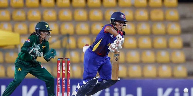 महिला एशिया कप: पाकिस्तानसँग नेपाल ९ विकेटले पराजित