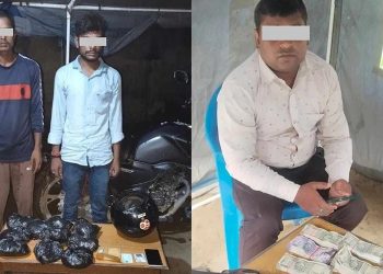 मधेश प्रदेश : श्रोत नखुलेको भारतीय रुपैयाँ तथा चरेससहित तीनजना पक्राउ