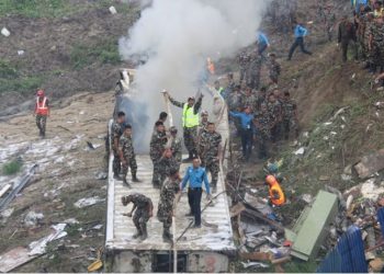 उड्ने बित्तिकै दाहिनेतिर मोडिने क्रममा विमान दुर्घटना, १८ जनाको मृत्यु भएको पुष्टि