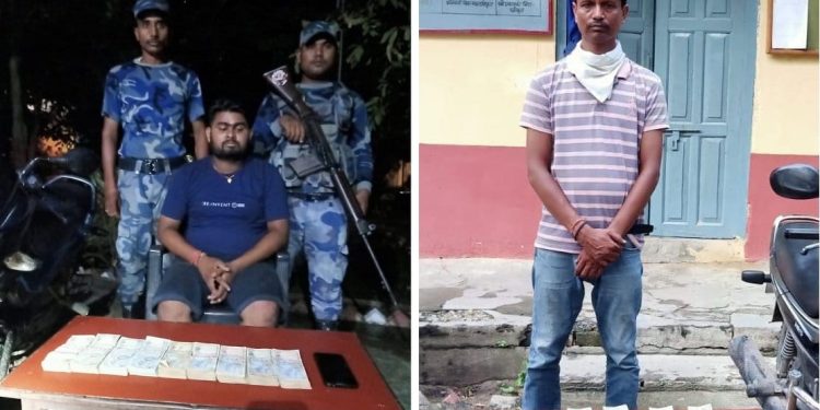 स्रोत नखुलेको साढे १२ लाख नगदसहित दुईजना पक्राउ