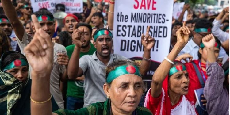 बंगलादेशका हिन्दुको माग, ‘अल्पसंख्यकका लागि छुट्टै मन्त्रालय, १० प्रतिशत आरक्षण’