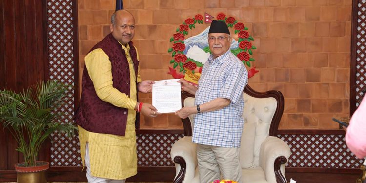 मधेशका मुख्यमन्त्रीले बुझाए प्रधानमन्त्रीलाई २२ बुँदे माग