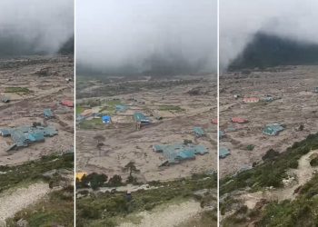 सोलुखुम्बुको थामेमा भीषण बाढी, हिमपोखरी फुटेको अनुमान