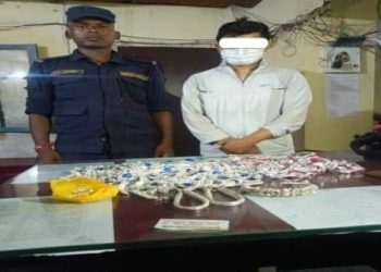 सिरहाबाट गहनासहित एकजना पक्राउ