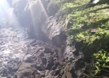 सप्तकोसी नदिको पश्चिमी तटबन्धमा कटान सुरु