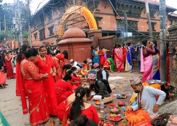 आज हरितालिका तीज, महादेवको पूजा आराधना गरी मनाइँदै