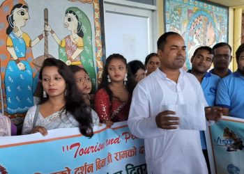 जनकपुरधाममा ४५ औं विश्व पर्यटन दिवस मनाइयो,कार्यक्रम संयोजनमा अम्भु साहको विषेश योगदान