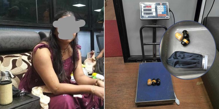 विमानस्थलबाट सुन सहित एक जना भारतीय महिला पक्राउ