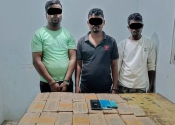 मधेश प्रदेश : साढे २२ किलो लागुऔषध चरेससहित तीन जना पक्राउ
