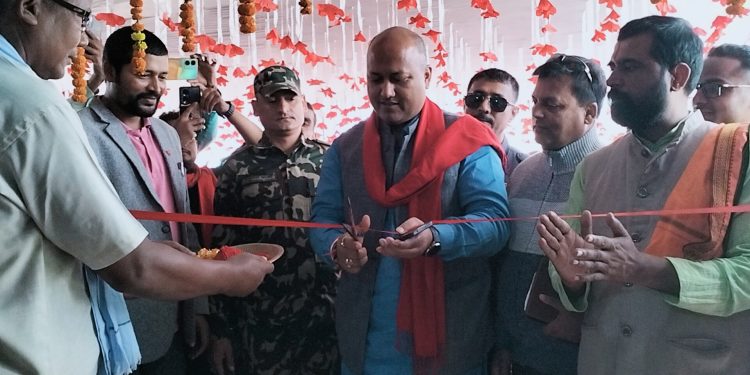 मुख्यमन्त्री सिंहद्वारा लहानमा जनमतको नगर कार्यलय उद्घाटन