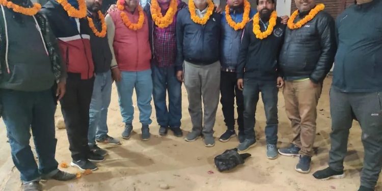 पत्रकार महासंघ सप्तरीको अध्यक्षमा श्रवण कुमार देव निर्वाचित