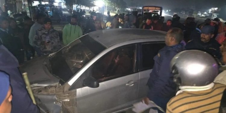 सिरहा : दुर्घटनामा परेको कारबाट १ सय ३० किलो गाँजा बरामद