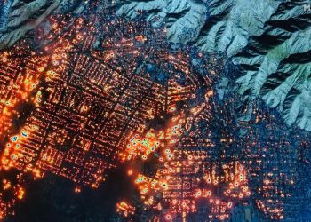 क्यालिफोर्निया आगलागीमा लुटपाट बढे पछि लगाइयो कर्फ्यु, २० पक्राउ