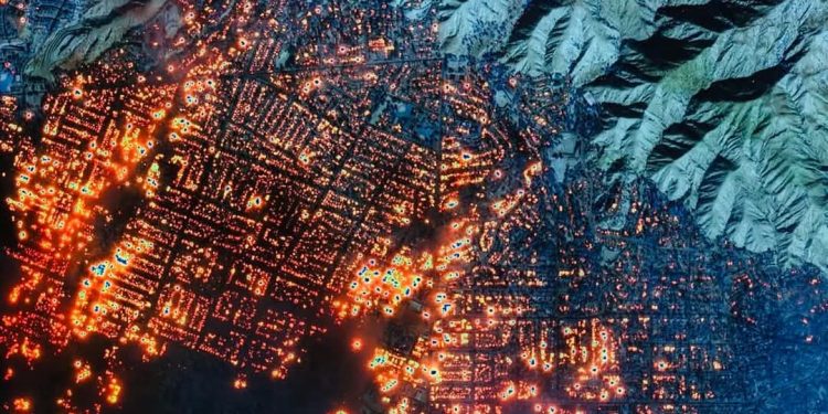 क्यालिफोर्निया आगलागीमा लुटपाट बढे पछि लगाइयो कर्फ्यु, २० पक्राउ