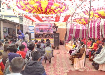 स्वस्तिक इङ्गलिश बोर्डिङ्ग स्कुलले भव्य रूपमा मनायो १०औँ वार्षिकोत्सव