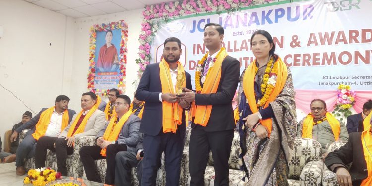 जनकपुर जेसीजको ४९ औ पदस्थापन र पुरस्कार वितरण समारोह भव्यताको साथ सम्पन्न