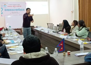 छैठौ जनकपुर साहित्य महोत्सव २०८१ को कथावाचन कार्यशाला सम्पन्न