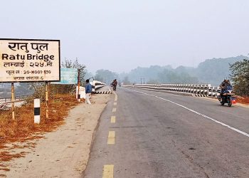 कमला–पथलैया सडक निर्माण सुस्त