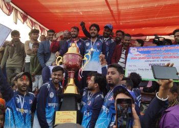 शहीद सत्यनारायण मेमोरियल कप क्रिकेट प्रतियोगिता : कपिलेश्वर क्रिकेट टिमको शानदार विजय