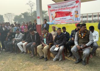 जनकपुरधाम स्थित रा. रा. ब. क्याम्पसमा अनेरास्ववियुद्वारा सरसफाई तथा सेनेटरी प्याड वितरण कार्यक्रम सम्पन्न
