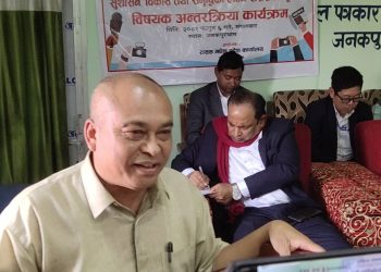 तीन तहकै निर्वाचन एकै पटक हुनुपर्ने : मधेश प्रदेशका गृह सञ्चार तथा कानुनमन्त्री राजकुमार लेखी