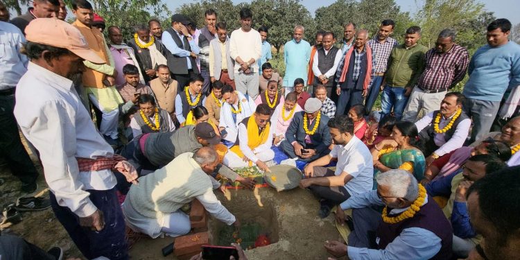 रघुवीर महासेठले गरे जनकपुरधाम चक्रपथको शिलन्यास