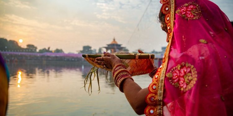 मिथिलाञ्चलमा चैती छठ पर्व सुरु