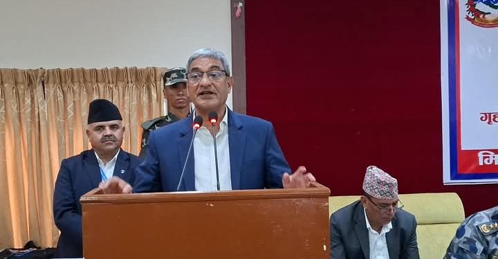 मधेशमा अपराधको मुख्य जड बन्यो लागूऔषध : गृहमन्त्री रमेश लेखक