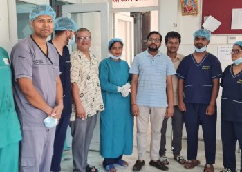 धनुषाकी एक किशोरीको मेरुदण्ड शल्यक्रिया प्रादेशिक अस्पताल जनकपुरमै सफल