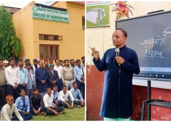 मास्टर साहेव उपनामले चर्चित मधेशका सभामुख मण्डल कक्षा कोठामा रमाउँदै