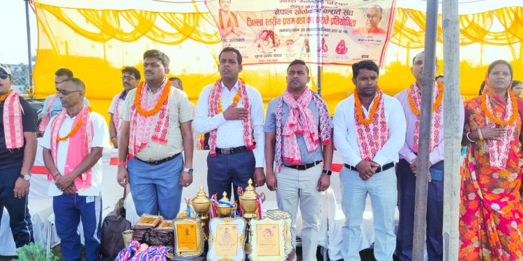 जनकपुरधाममा जिल्ला स्तरीय प्रथम वडा कप कराँते प्रतियोगिता सुरु