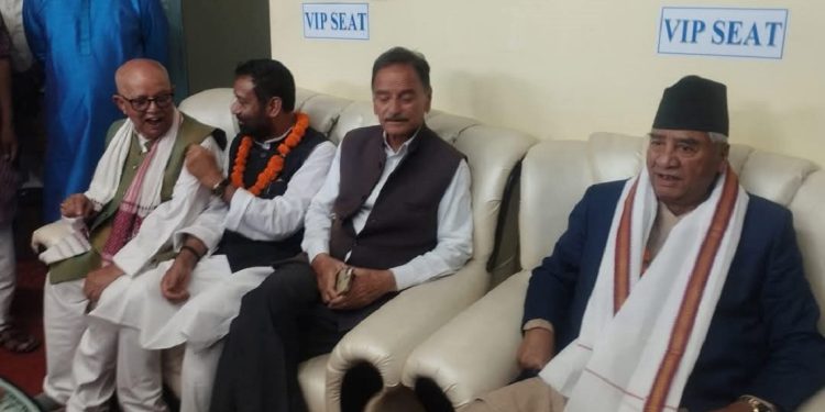 राजावादीको आन्दोलन तुहिइसक्यो : कांग्रेस सभापति देउवा
