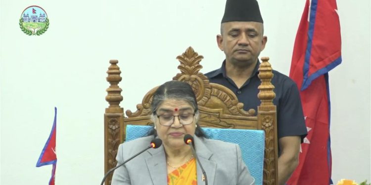 मधेस सरकारले दुई दर्जनभन्दा बढी नारासहित आगामी आवका लागि ल्यायो नीति तथा कार्यक्रम