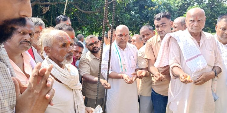 खडेरीका बीच राहतका लागि परशुराम तलाउमा डिप बोरिङ्ग जडानबाट शुभारम्भ