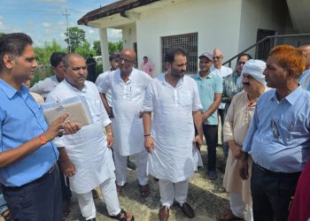 खानेपानी संकट समाधानमा मन्त्री यादव, बन्द आयोजना संचालनमा ल्याउन स्थलगत निरिक्षण